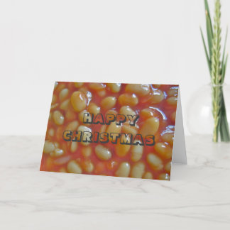 Baked Means Happy Christmas Card