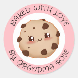 Baked with Love by Personalized Food Labels
