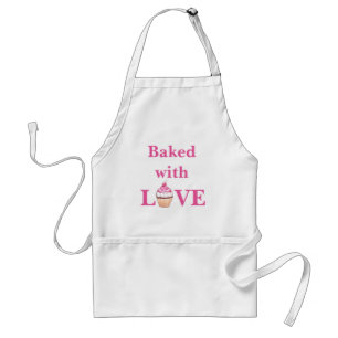 Baked with Love Cupcake Apron