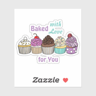 Baked with Love for You   Hand baked cupcake