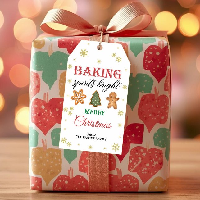 Baked With Love Gift Tags | Holiday Favour Labels (Creator Uploaded)