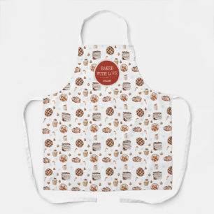Baked with Love Sweet Treats Personalized Apron
