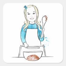 Baker Babe Stickers