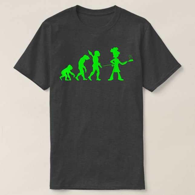 Baker, bakery, bread baking evolution 223 T-Shirt (Design Front)