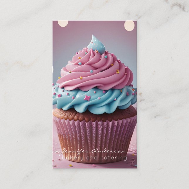 Baker Bakery Business Cards (Front)