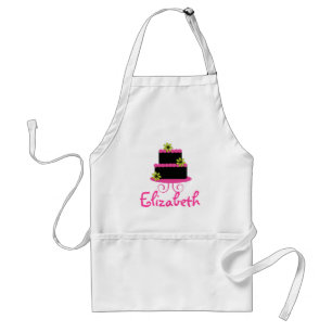 Baker Bakery Chef Cake Name Apron