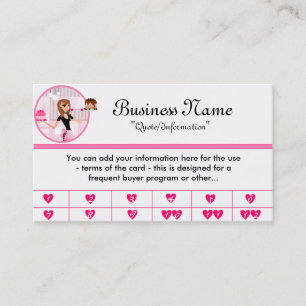 Baker/Bakery/Pastry Chef (D2) Frequent Buyer Cards