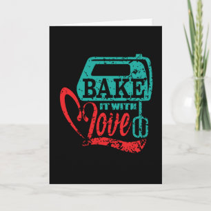 Baker Baking Bakery Pastry Card