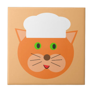 Baker Cat Ceramic Tile