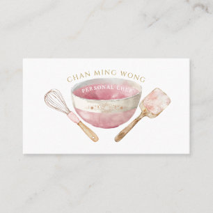 Baker Chef Caterer Business Card