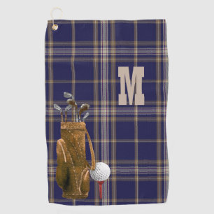 Baker Clan Tartan Plaid Golf Towel