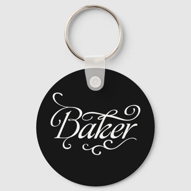 Baker Dark Keychain (Front)