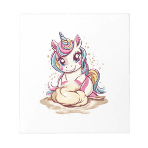 Baker Dough Unicorn (1) Notepad