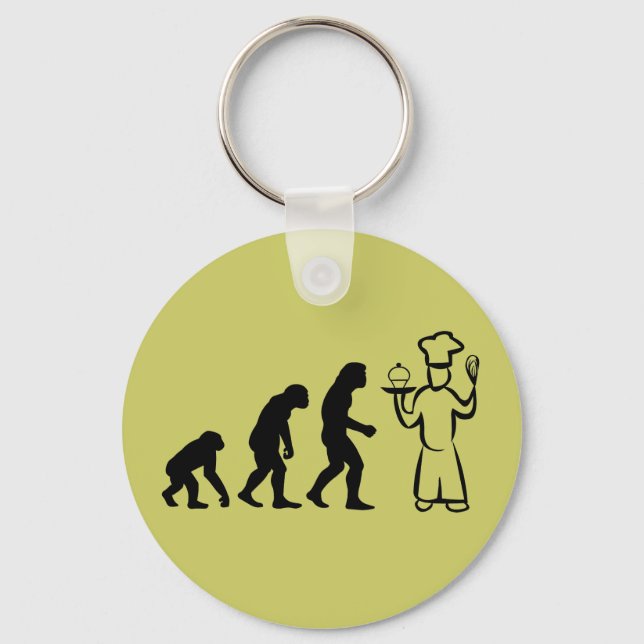 Baker Evolution Keychain (Front)