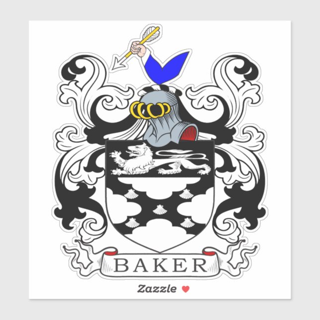 Baker Family Crest (Sheet)