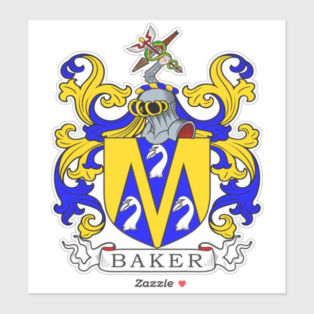 Baker Family Crest (Sheet)