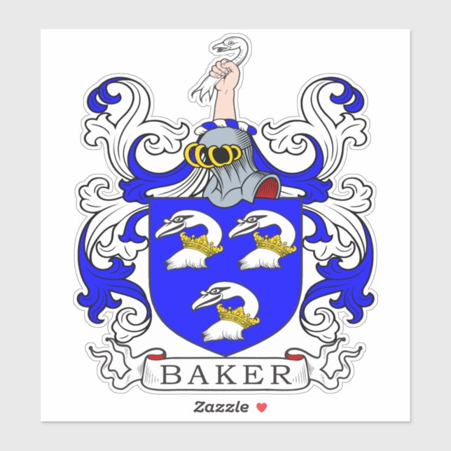 Baker Family Crest (Sheet)