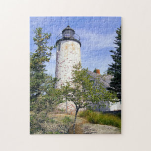 Baker Island Lighthouse, Maine Jigsaw Puzzle