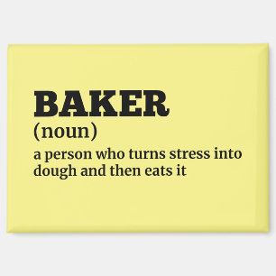 Baker Job Definition Magnet