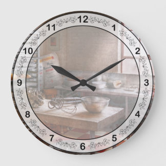 Baker - Kitchen - The commercial bakery .jpg Large Clock