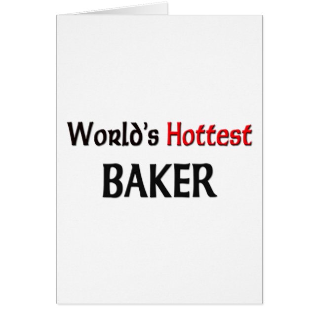 Baker le plus chaud des mondes (Devant)