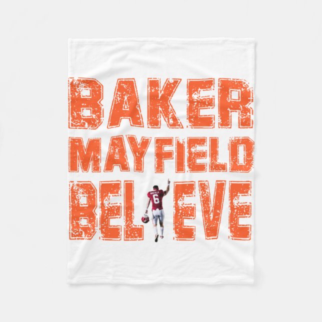 Baker Mayfield Essential Cool T-shirt  Essential Fleece Blanket (Front)