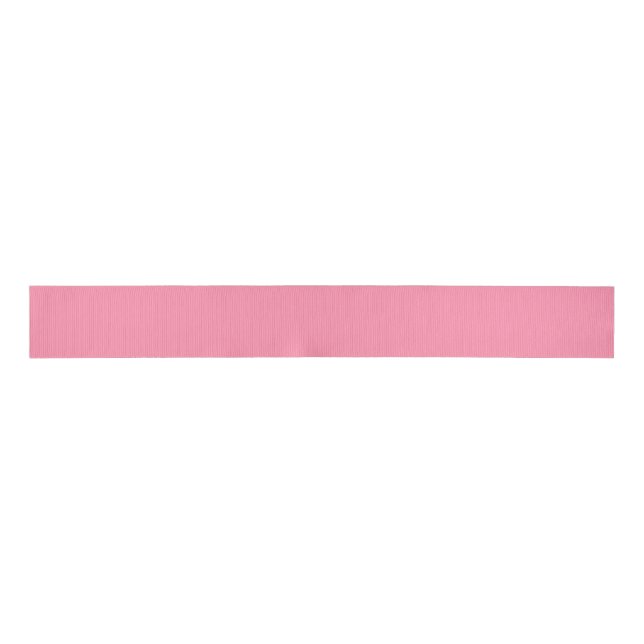 Baker-Miller Pink Solid Color Grosgrain Ribbon (Front)