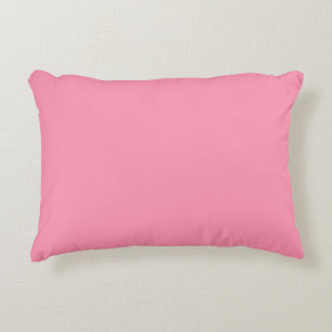 Baker-Miller pink (solid colour) Accent Pillow