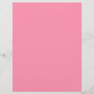 Baker-Miller pink (solid colour)  Letterhead
