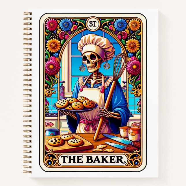 Baker Mom Recipe  Notebook (Front)