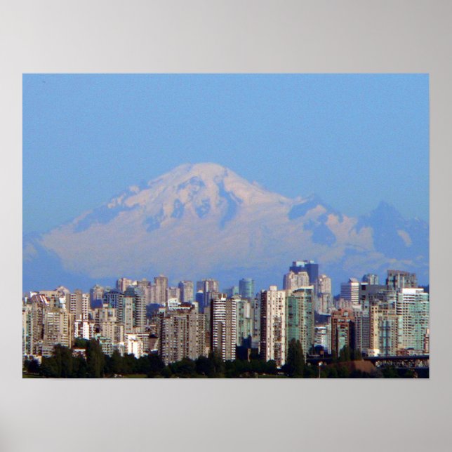 Baker Over Vancouver Poster (Front)