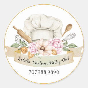 Baker Pastry Chef Bakers Tools Product Labels