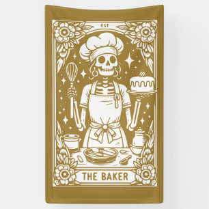 Baker Pastry Chef Tarot Gold Product Banner