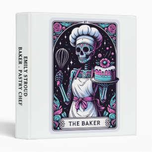 Baker Pastry Chef Tarot Theme Binder