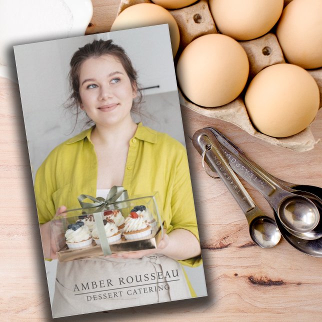 Baker Photo Business Card (Creator Uploaded)
