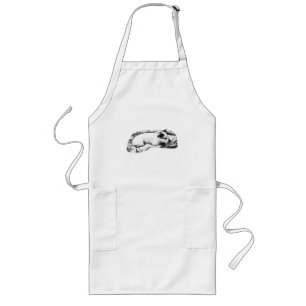 Baker’s Buddy on a Blanket, Speckled Long Apron
