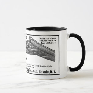 baker shotgun ad mug