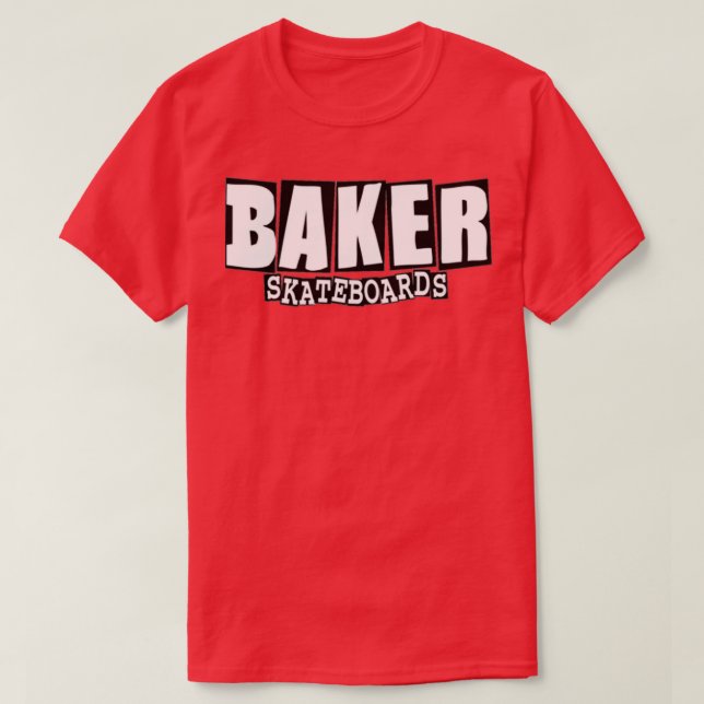 Baker Skateboard 4 T-Shirt (Design Front)