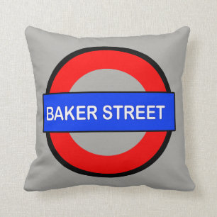 Baker Street Throw Pillow