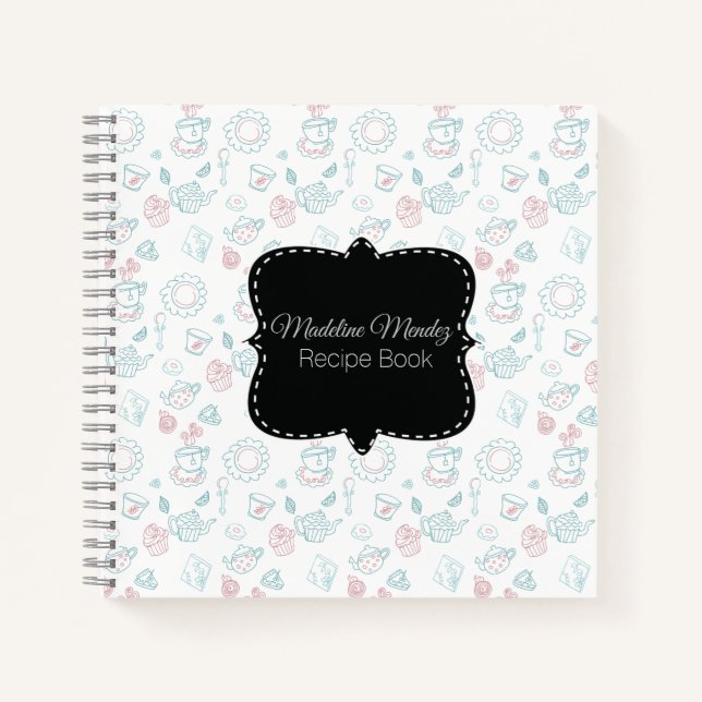 Baker Tea Time Doodles Desserts Recette Cook Livre (Devant)