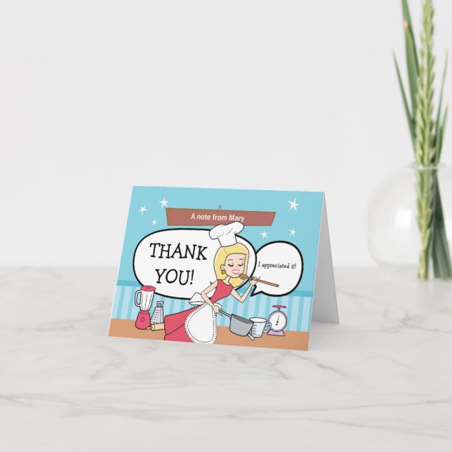 Baker Thank you Card (Front)