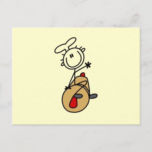 Baker With Rolling Pin Postcard (Front)