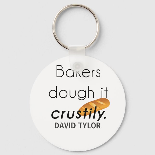 Bakers Do it! Keychain (Front)