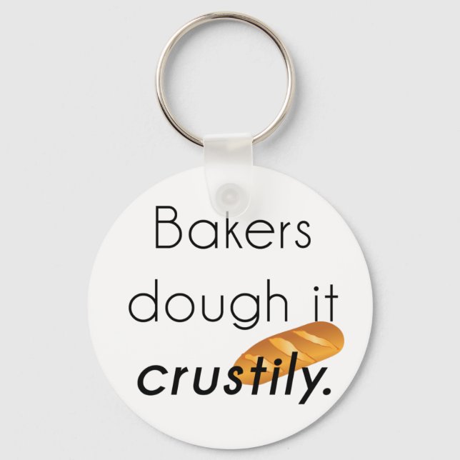 Bakers Do it! Keychain (Front)