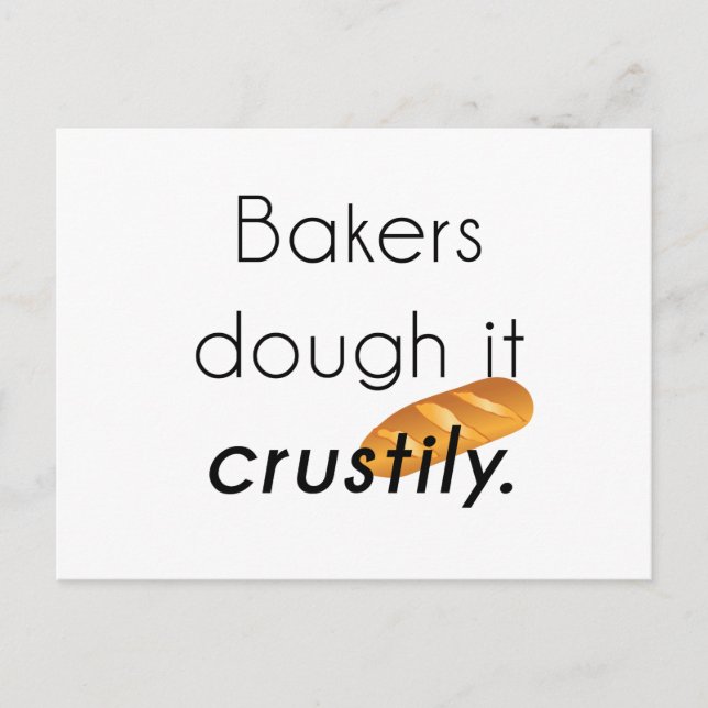 Bakers Do it! Postcard (Front)