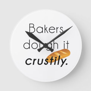 Bakers Do it! Round Clock