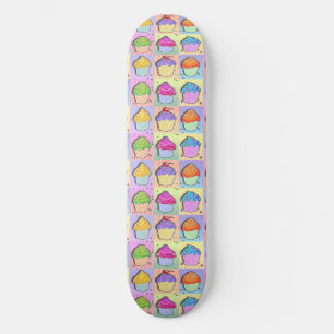 Baker's Dozen of Cupcakes Skateboard