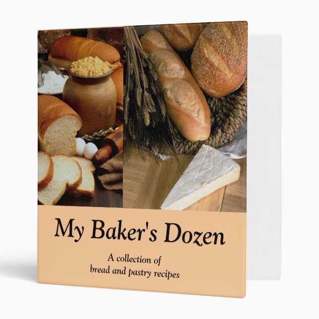 Bakers Dozen Recipe Collection Binder (Front/Inside)