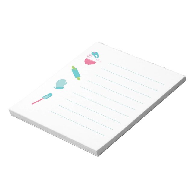 Bakers Dream Notepad (Rotated)