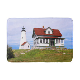 Bakers Island Lighthouse, Massachusetts Bath Mat